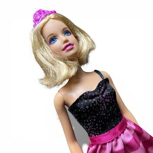 Barbie Doll Fashion Fever Nude Tiara Crown Eye Glitter 2005 Head/1999 Body Ooak